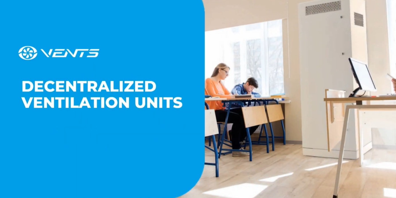 Assortment video about Decentralized ventilation units by Vents