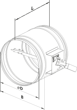 Vents KR 150 - Dimensions