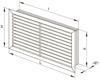 Vents NHN 900x450 - Dimensions