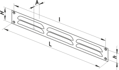 Vents MVMP 305x40/3 - Dimensions