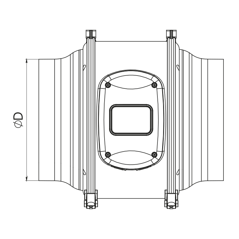 Vents Boost 150 R - Dimensions