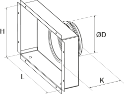 Vents A (150x450) - Dimensions