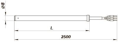 Vents KDT2-M1 100 - Dimensions