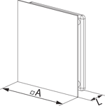 Vents MV 100 Solid - Dimensions