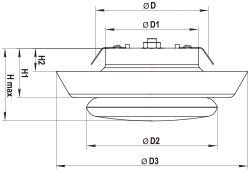 Vents A 150 VR - Dimensions