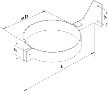 Vents CZK 100 - Dimensions