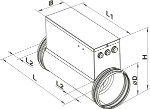 Vents NK 125-1,6-1 - Dimensions