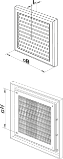 Vents MV 100 R - Dimensions