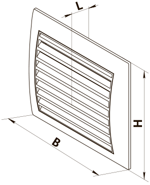 Vents MV 103 VR - Dimensions