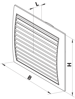 Vents MV 123 Rs - Dimensions