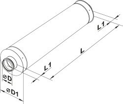 Vents SR 125/1200 - Dimensions