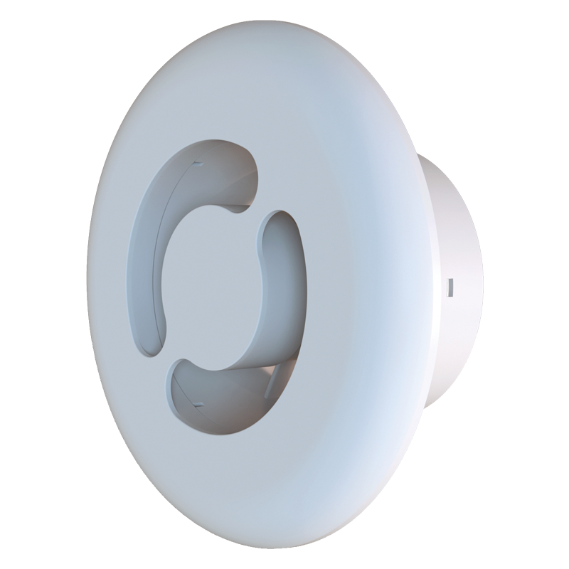Vents F5 100 Dim - Supply and exhaust plastic diffusers