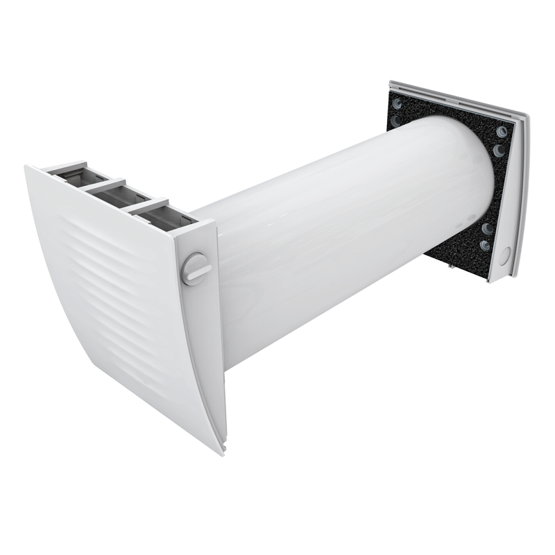Vents TwinFresh Easy RL7-50-17 - Single-room HRV unit with ceramic heat exchanger and an air flow of 50 m³/h