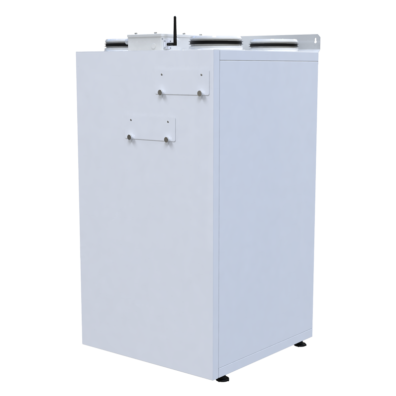 Vents VUT 250 VBE EC R A21 - Vertical air handling units with a counterflow polystyrene or enthalpy heat exchanger