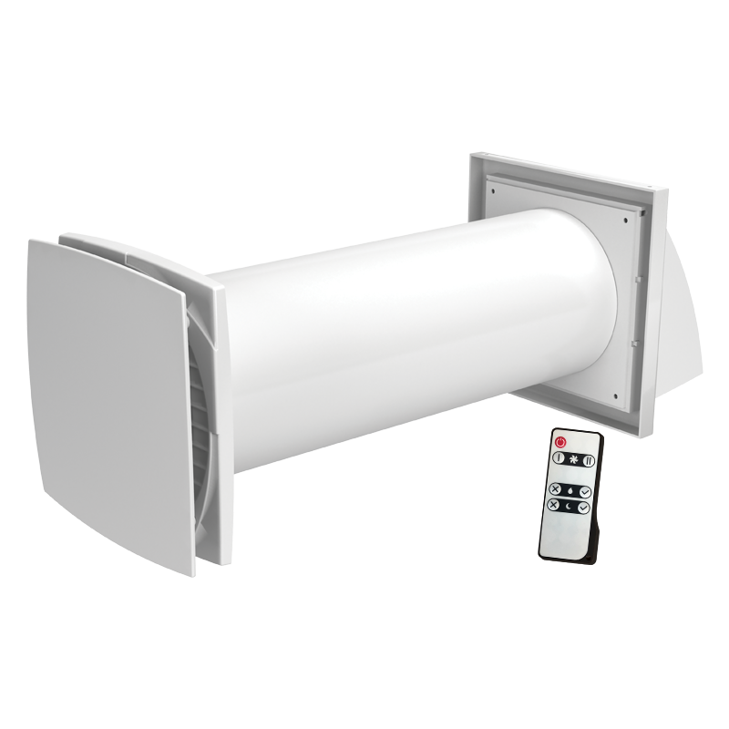Vents Solo RA1-60-9 R V.2 - Single-room HRV units with ceramic heat exchanger and humidity sensor