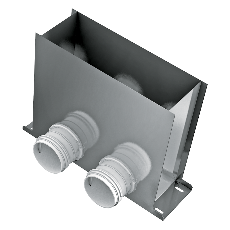 Series Vents FlexiVent 0821300x100/63x2 - System 63 - Radial ductwork