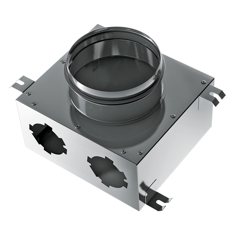 Series Vents Metal distribution boxes 75 mm - System 75 - Radial ductwork