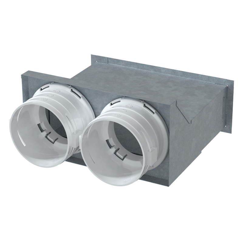 Series Vents FlexiVent 0832234x70/90x2 - System 90 - Radial ductwork