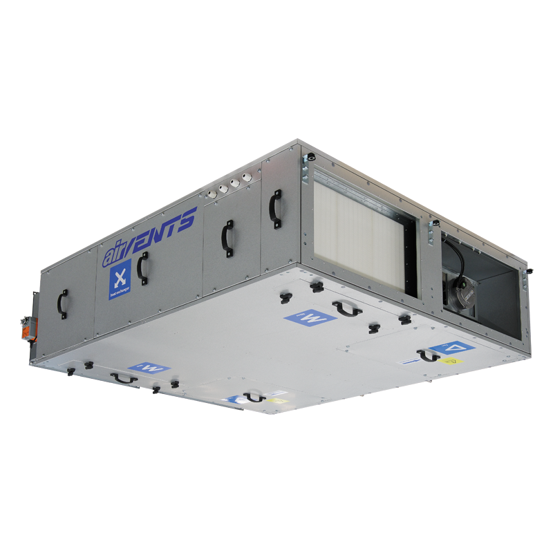 Vents AV02 CFP 1500 - Premium commercial suspended air handling units with a counterflow heat exchanger