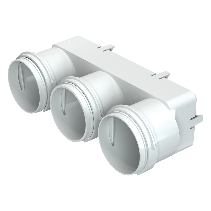 Series Vents FlexiVent 060163/204x60 - System 63 - Radial ductwork