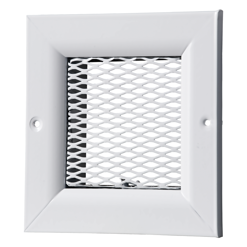 Vents RP1 1000x1000 - Exhaust ventilation grille with a mesh insert