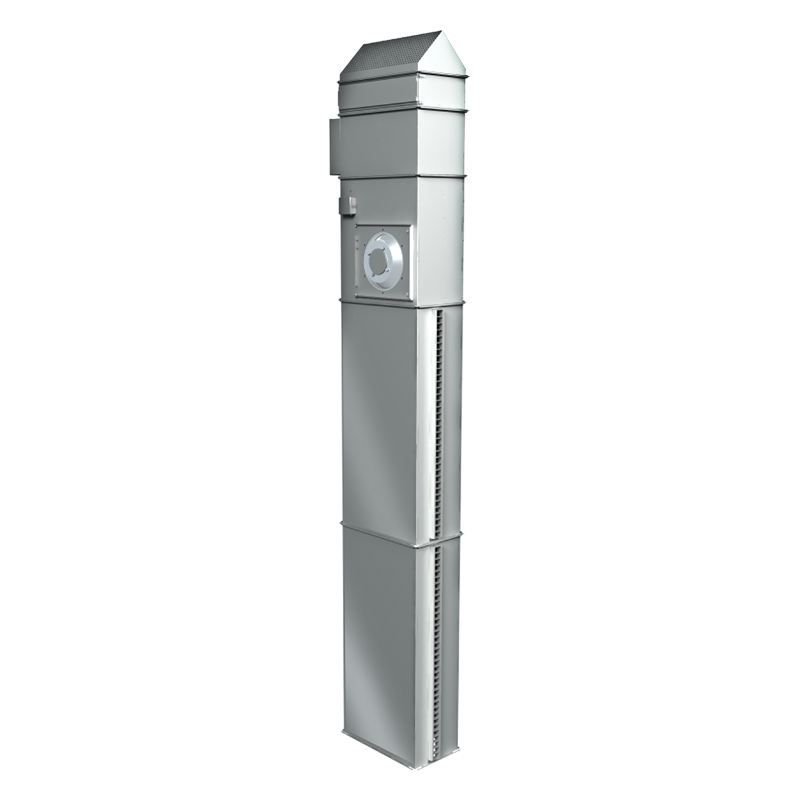 Series Vents PVZ - Air curtains - Air heating systems