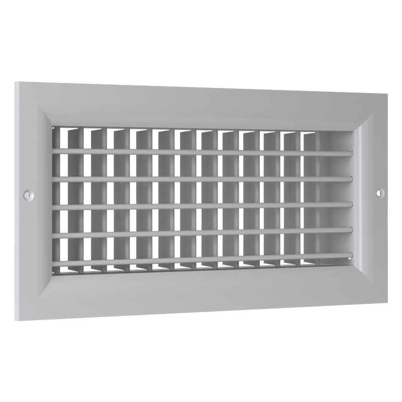 Vents DR 650x300 - Double-row ventilation grille with adjustable louvres