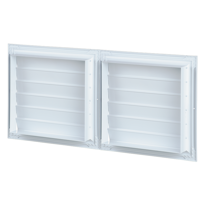 Vents RGS 860x620 - Sectional ventilation grille with gravity shutters