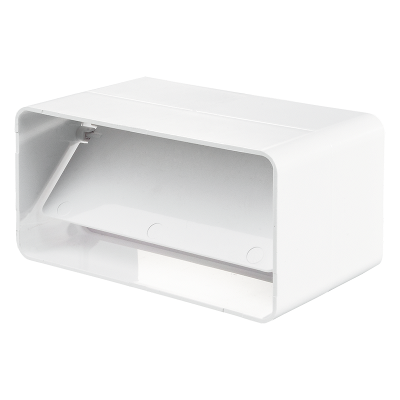 Series Vents Flat duct connector with damper - Flat duct - Plastic ductwork