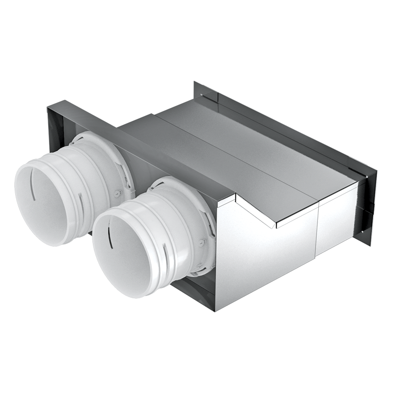 Series Vents FlexiVent 0832200x55/75x2 - System 75 - Radial ductwork