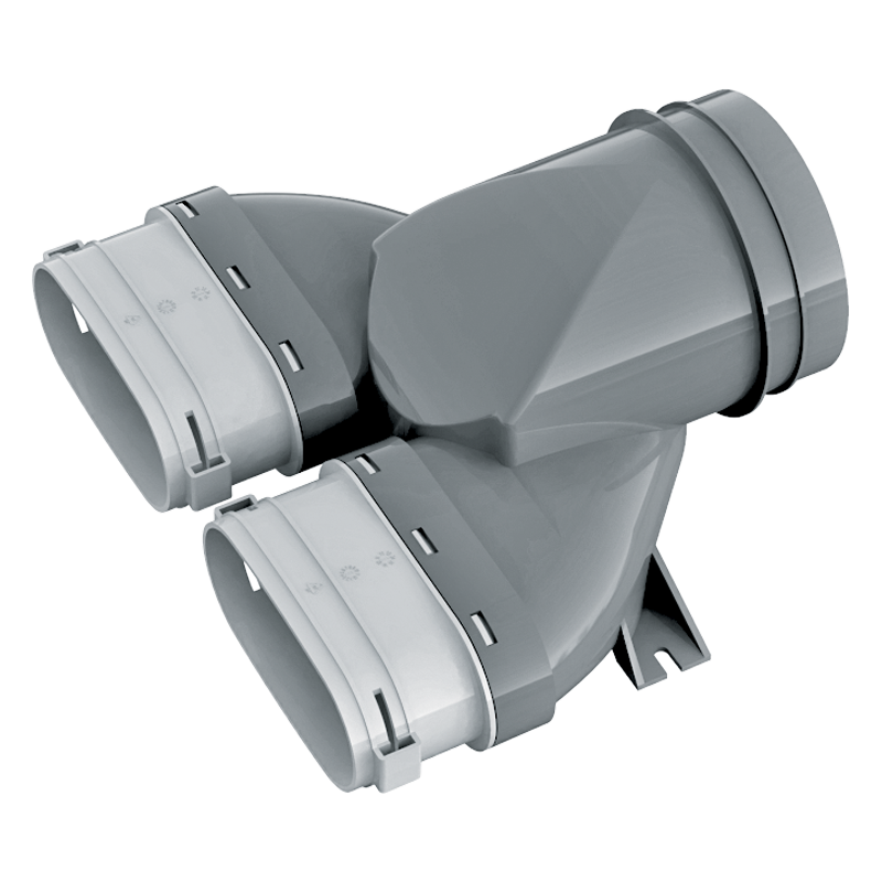 Series Vents FlexiVent 1060125/52x2 - System 52 - Radial ductwork