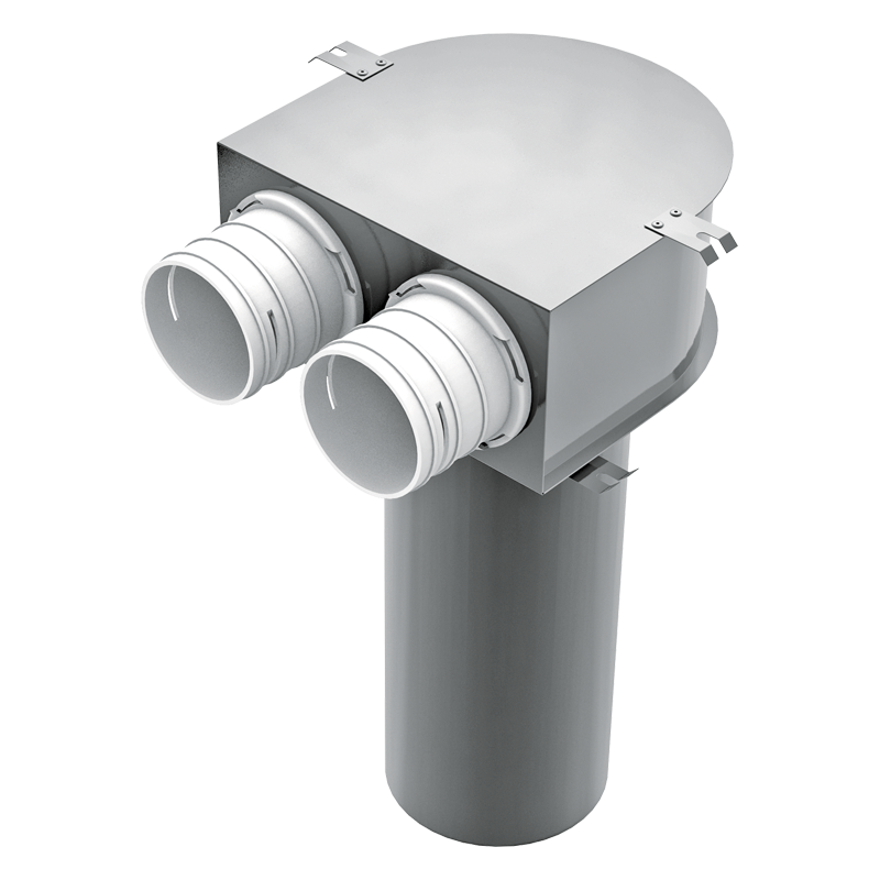 Series Vents FlexiVent 0811125/63x2 - System 63 - Radial ductwork