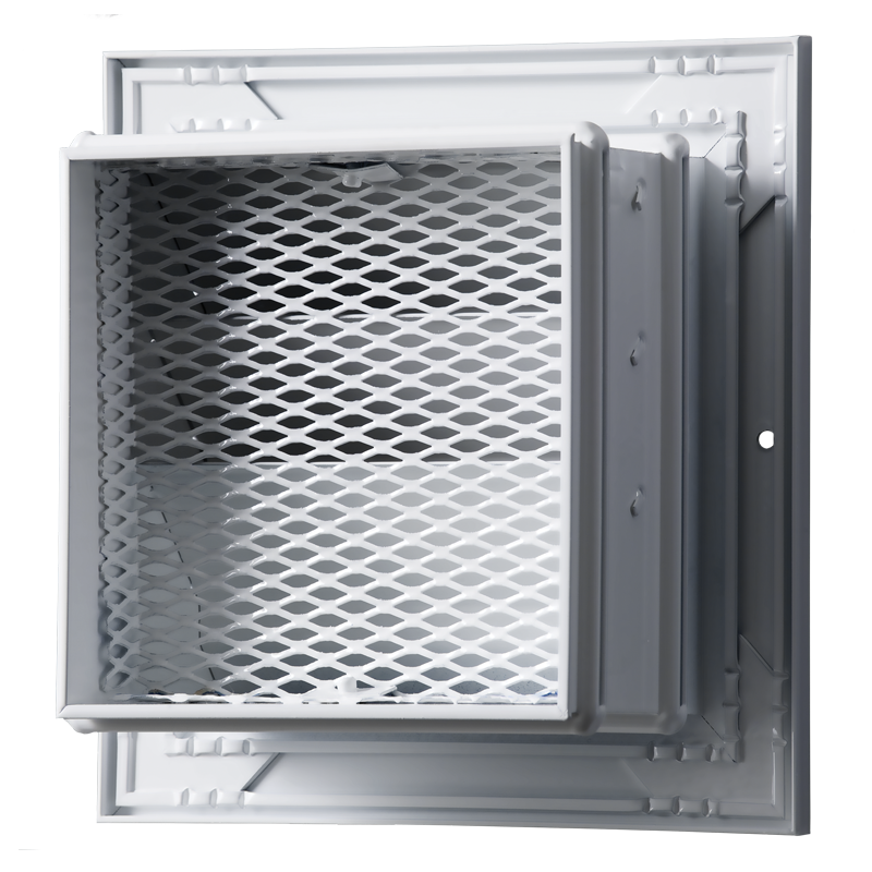 Vents RN 1000x900 - Supply and exhaust ventilation grille with fixed vanes