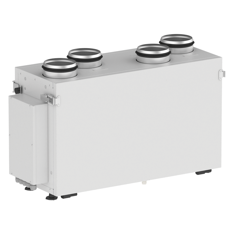 Vents VUE 300 V2 mini EC A14 - Suspended air handling units with a сrossflow polystyrene heat exchanger