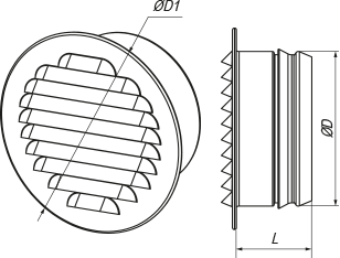 Vents MVMO 150 bV1s An - Dimensions