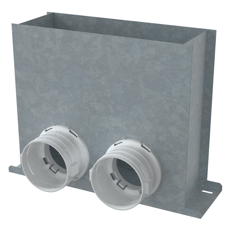 Series Vents FlexiVent 0821300x100/90x2 - System 90 - Radial ductwork