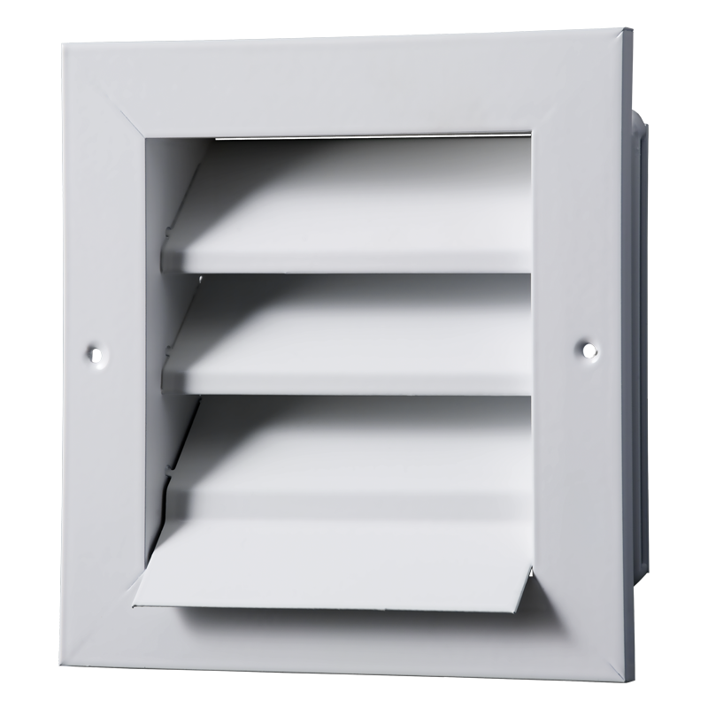 Vents RN 1000x900 - Supply and exhaust ventilation grille with fixed vanes