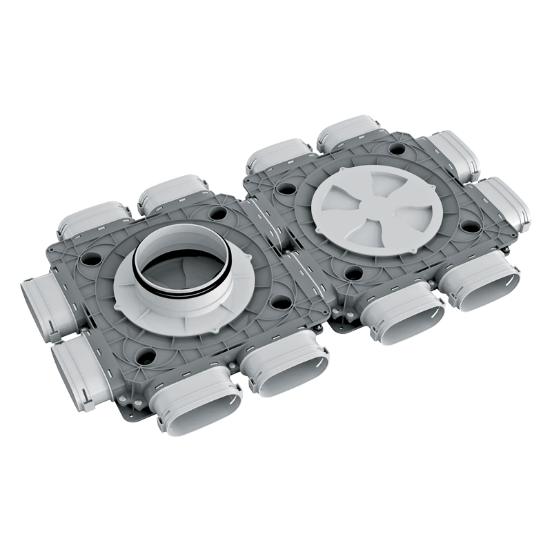 Series Vents FlexiVent 1060 52x12 - System 52 - Radial ductwork