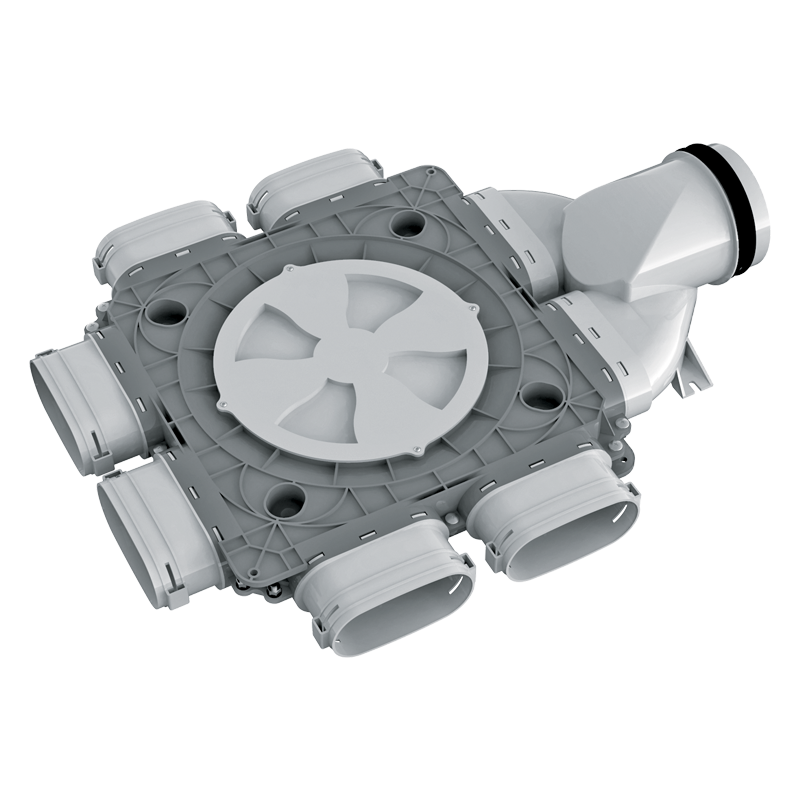 Series Vents FlexiVent 1061125/52x6 - System 52 - Radial ductwork