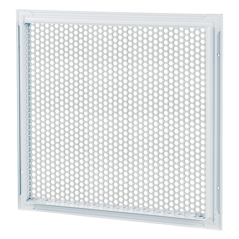Vents RP1 1000x1000 - Exhaust ventilation grille with a mesh insert
