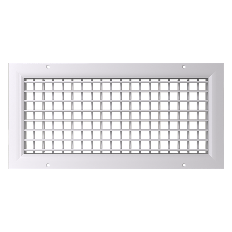 Vents DR 400x200 - Double-row ventilation grille with adjustable louvres