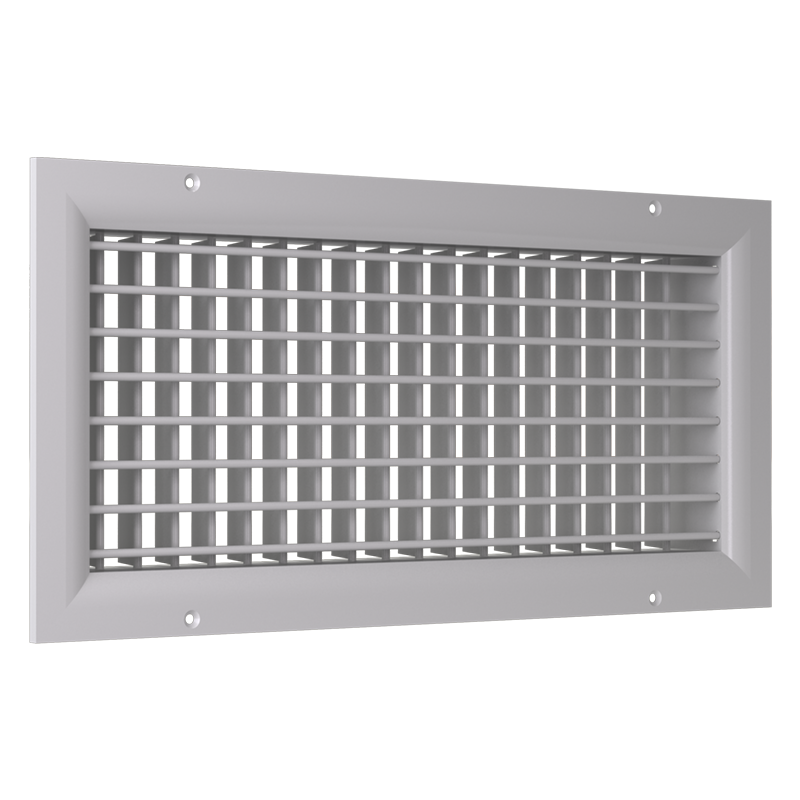 Vents DR 650x300 - Double-row ventilation grille with adjustable louvres