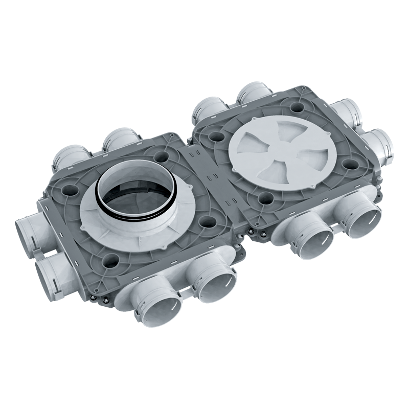 Vents FlexiVent 1050160/75x12 - Supply or exhaust ventilation systems of residential spaces. For distribution of air from the ventilation unit through the air ducts