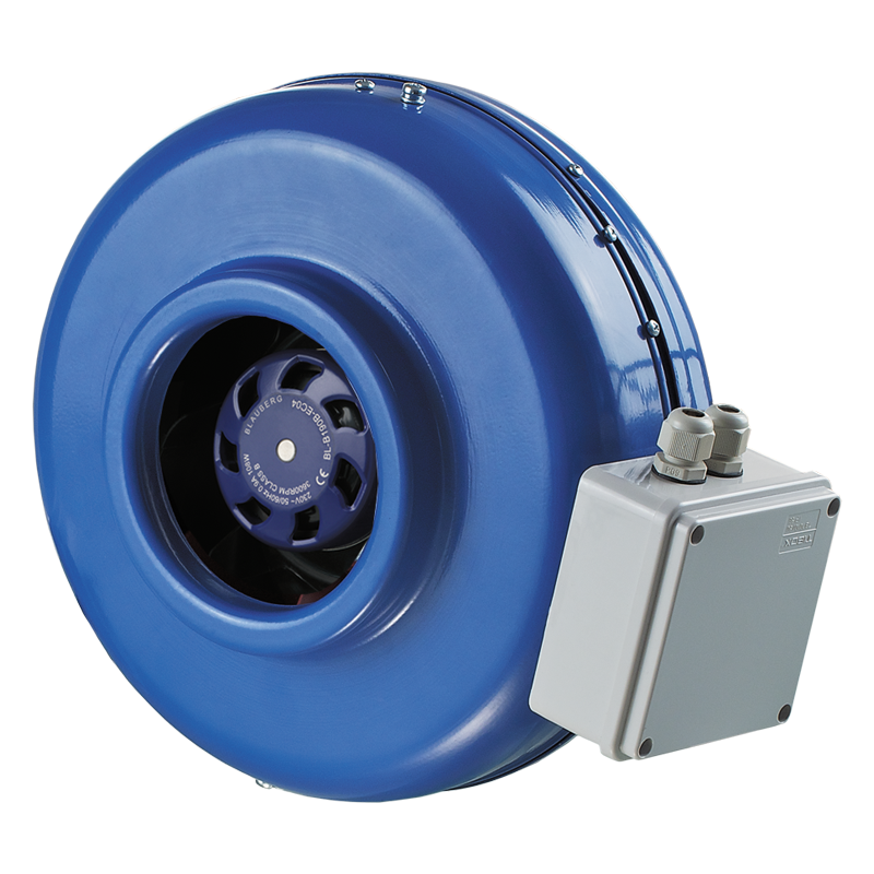 Vents VKM 125 EC - Centrifugal inline fans with EC-motors