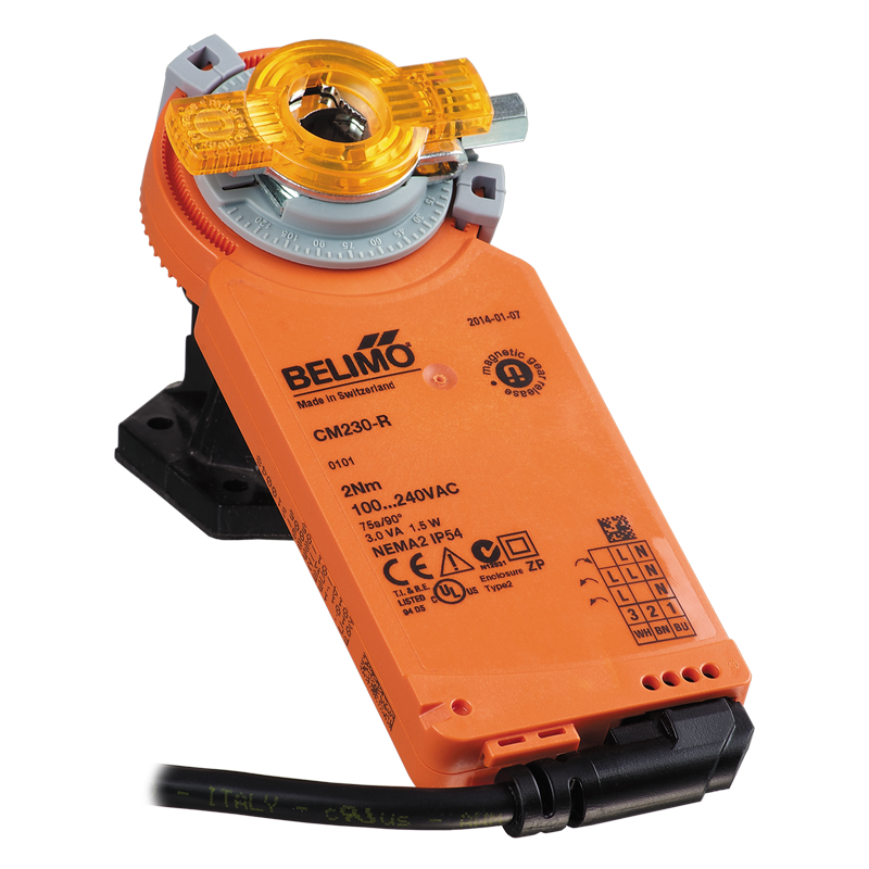 Series Vents Belimo CM - Electric actuators - Electrical accessories