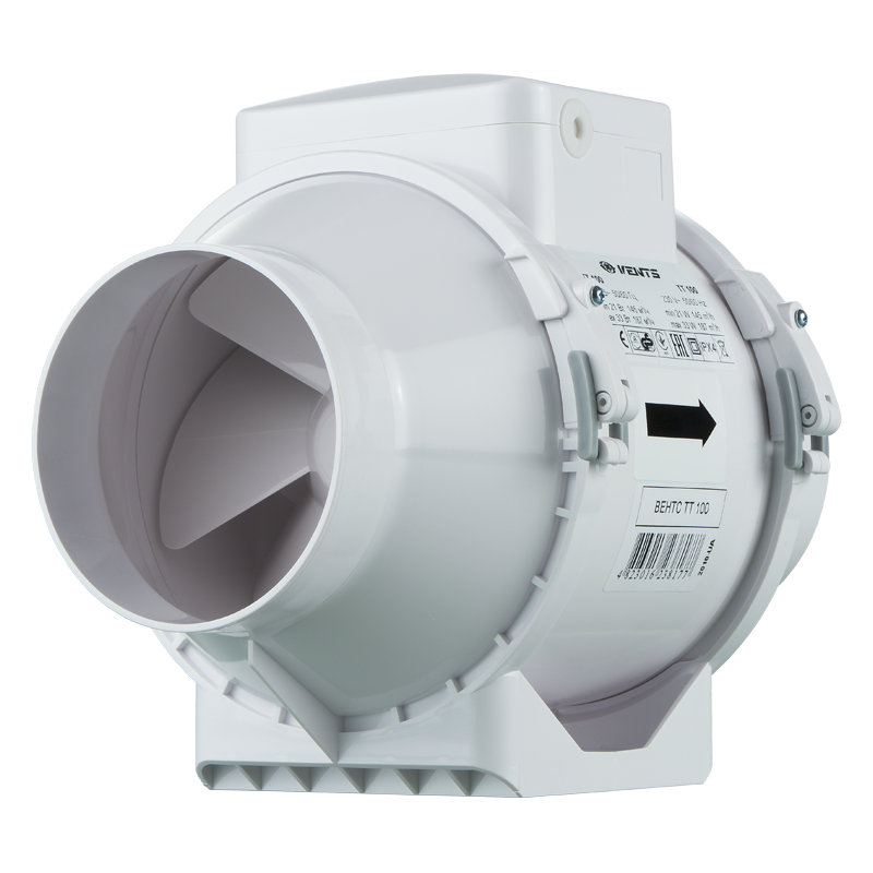 Vents TT 100 U1n - Mixed-flow inline fans