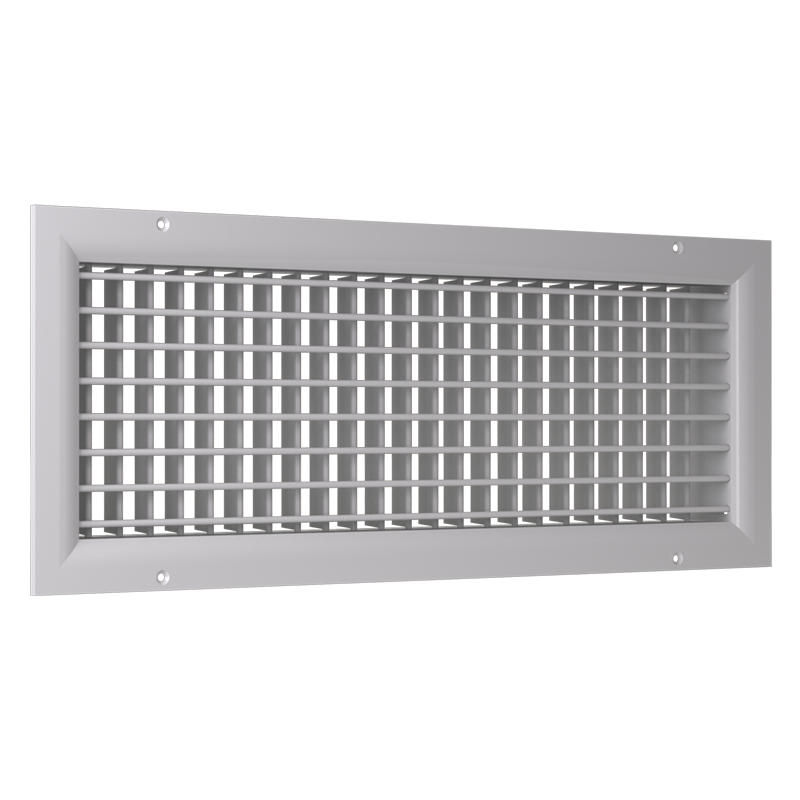 Vents DR 650x300 - Double-row ventilation grille with adjustable louvres