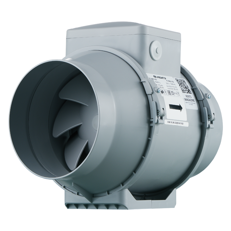 Vents TT PRO 150 EC U - Mixed-flow inline fans with EC-motors
