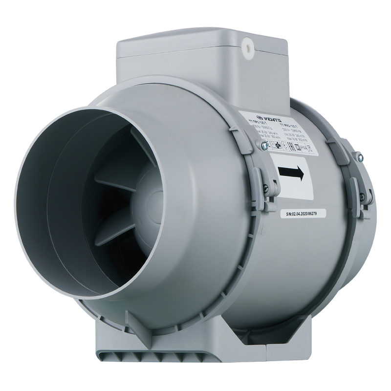Vents TT PRO 125 EC Un - Mixed-flow inline fans with EC-motors
