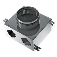 System 75 - Radial ductwork - Series Vents Metal distribution boxes 75 mm